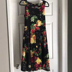 Closet Floral Midi Dress